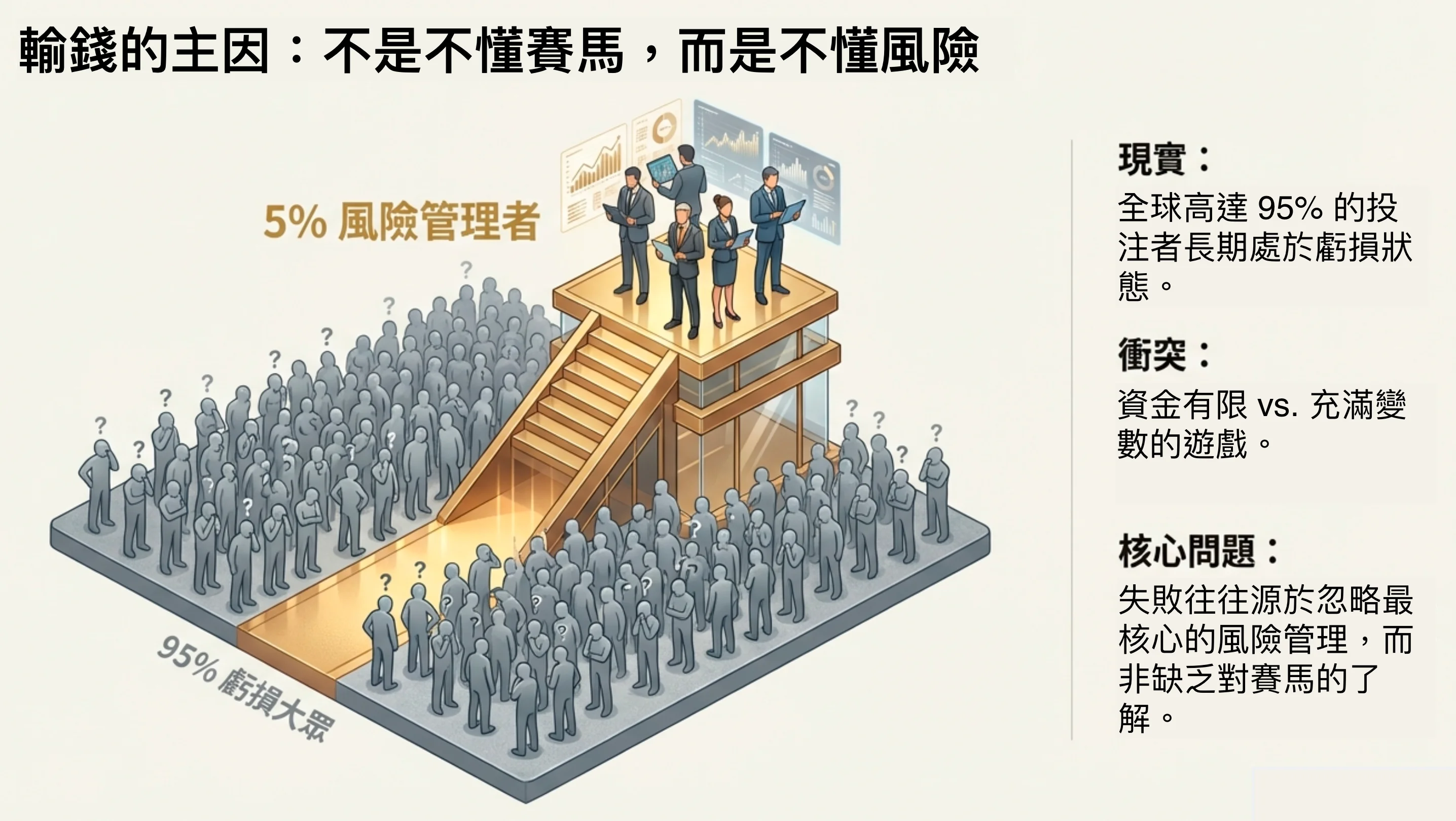 投注虧損主因分析：賽馬風險管理的重要性