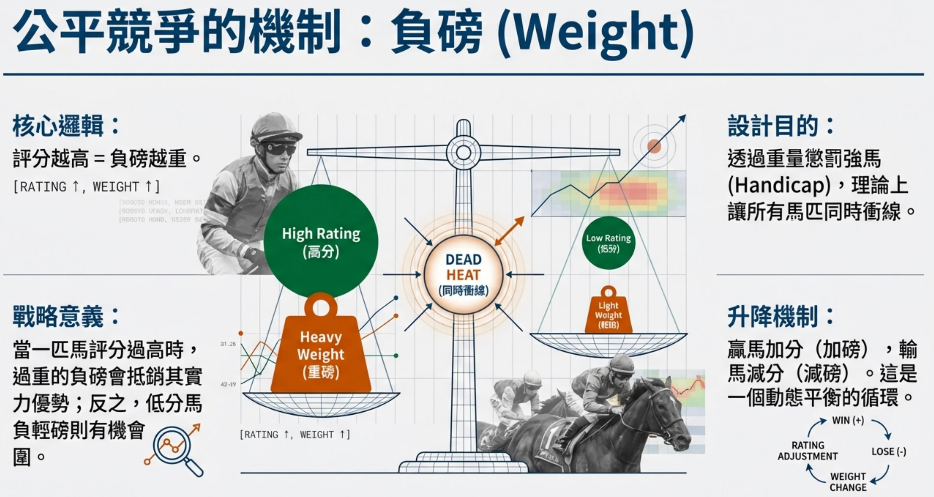 馬匹出賽 負磅影響